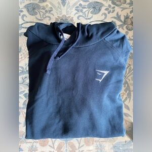 Men’s Navy Gymshark Hoodie • Size L